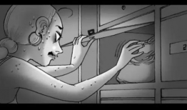 恐怖无声漫画,恐怖漫画中的心理阴影